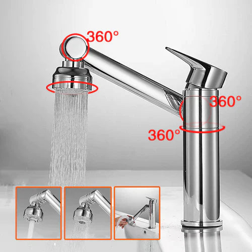 Robinet de salle de bain innovant - TwistFlow