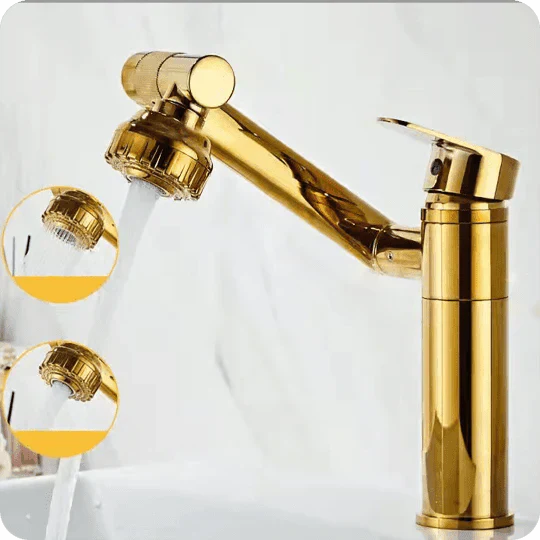 Robinet de salle de bain innovant - TwistFlow