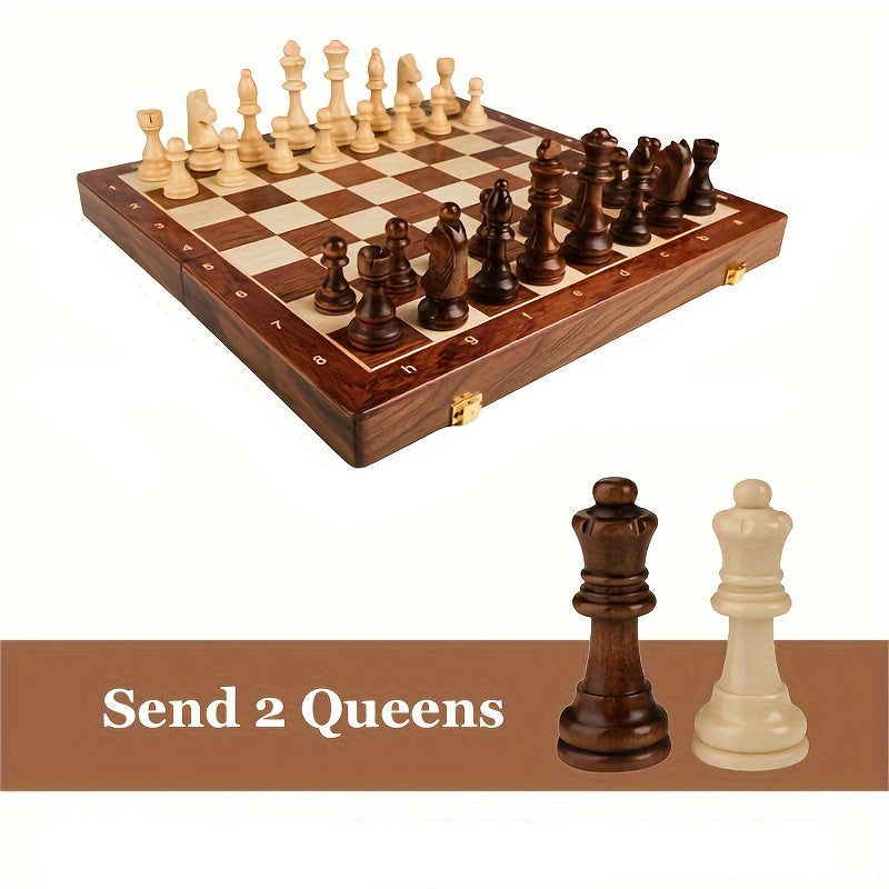 Jeu d'échecs en bois massif de luxe – GrandRook