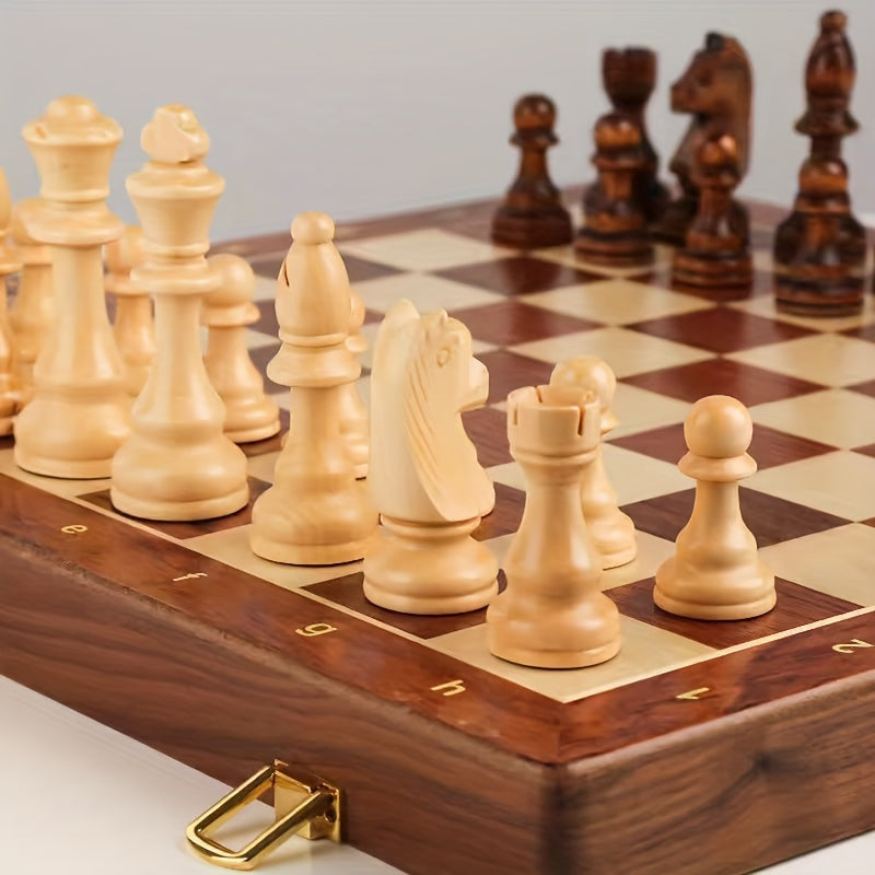 Jeu d'échecs en bois massif de luxe – GrandRook