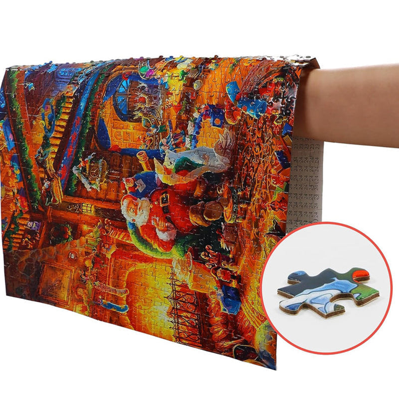 Calendrier de l'Avent Puzzles de Noël - 24 Jours de Compte à Rebours