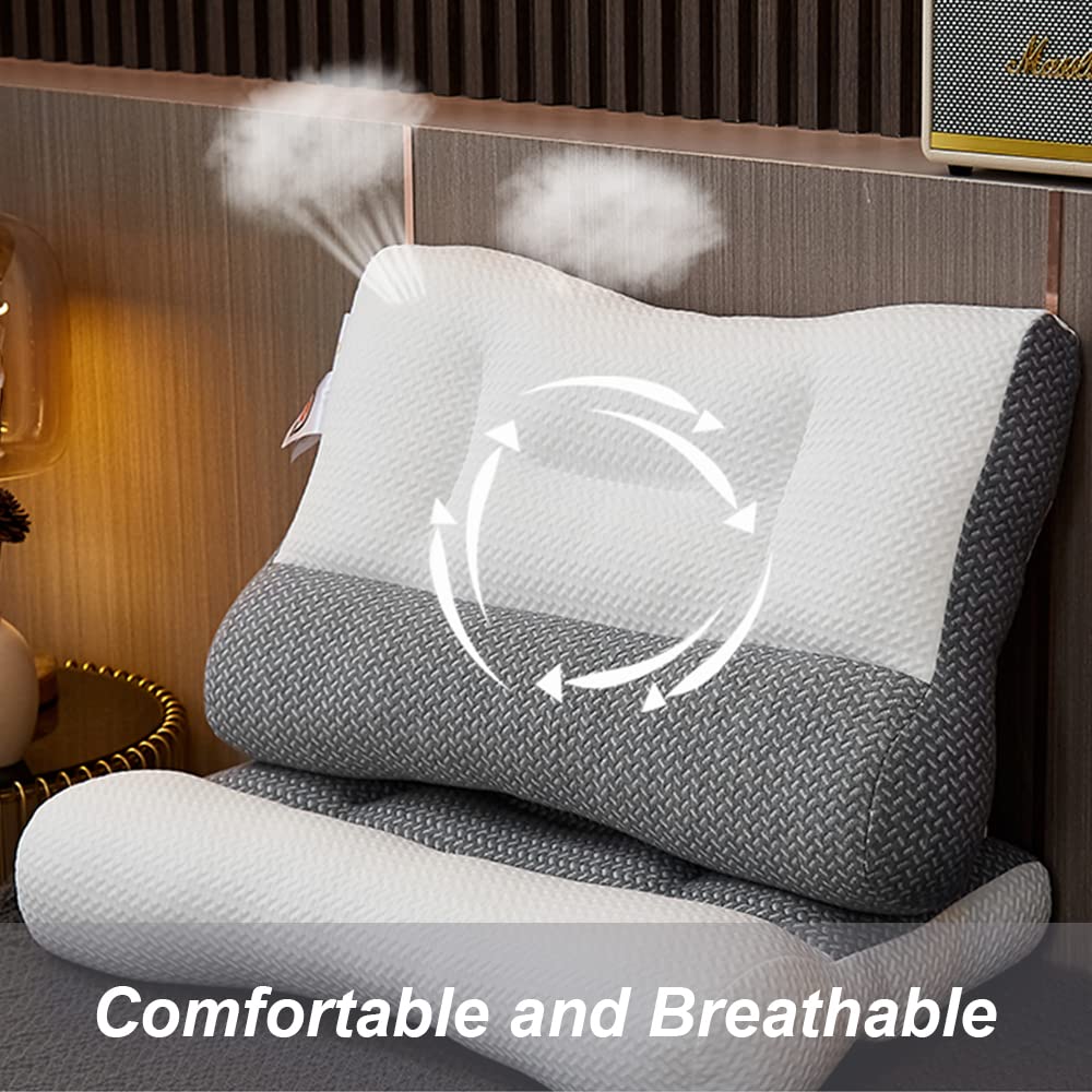 CloudPillow - Oreiller ergonomique en mousse à mémoire