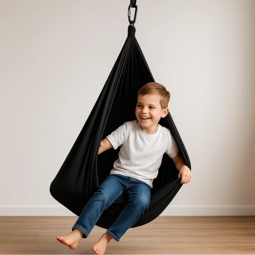 Hamac Thérapeutique Sensoriel en Coton pour Enfants - RustNest