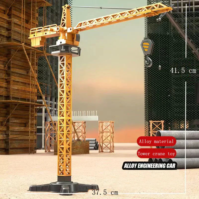 Set de Jouets Chantier - Pelleteuses & Grues - Jeux Créatifs