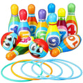 Set de Bowling pour Enfants - Jouet Éducatif - Plaisir Actif en Famille