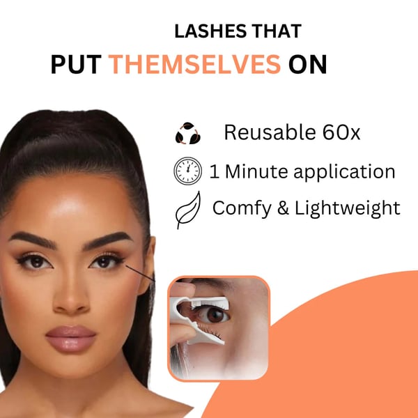 GlamWimper™ Yeux Élégants en seulement 30 secondes