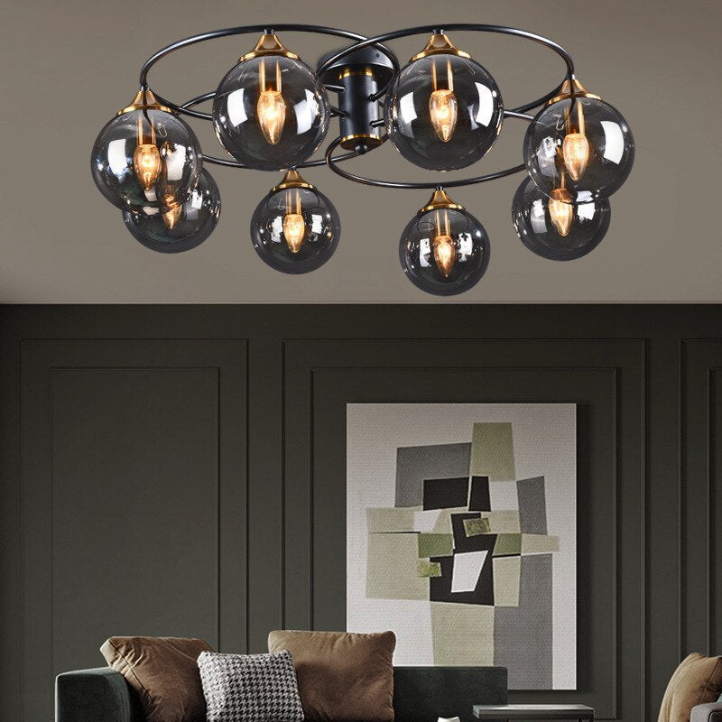 Lampe de plafond LED classique - LumiAura