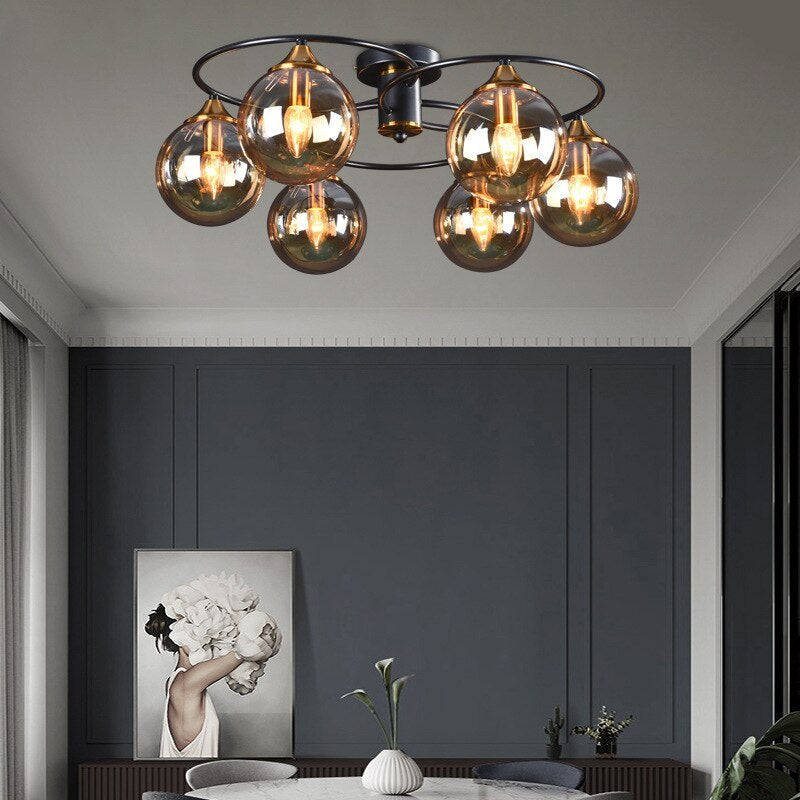 Lampe de plafond LED classique - LumiAura