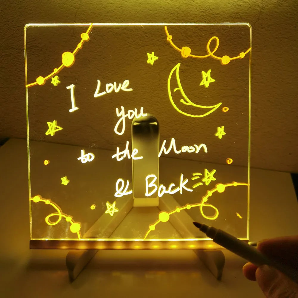 Drawing Light - Tableau de Dessin LED Créatif pour Enfants