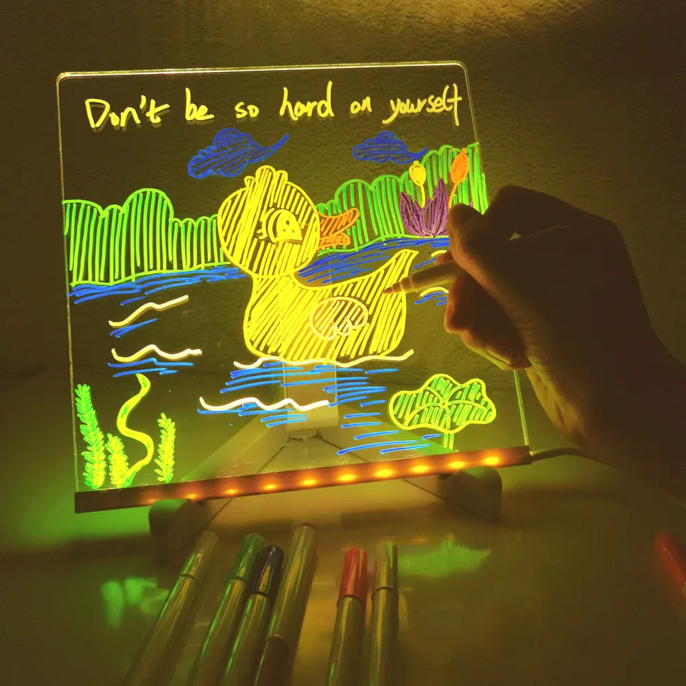 Drawing Light - Tableau de Dessin LED Créatif pour Enfants