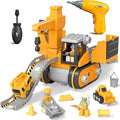 LittleBuilder Ensemble de Jeu - Camion, Pelle & Grue