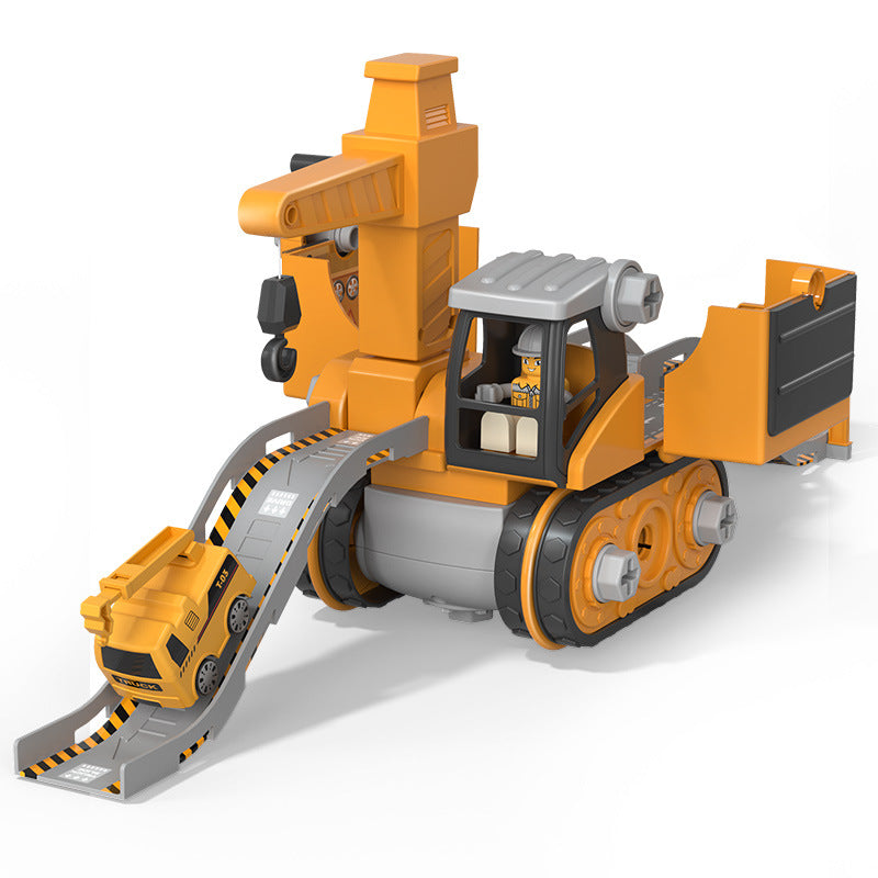 LittleBuilder Ensemble de Jeu - Camion, Pelle & Grue