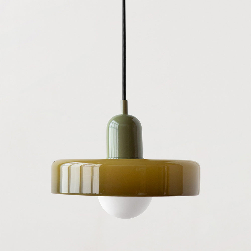 Lampe Suspendue Colorée dans le style Bauhaus - StiloGlas