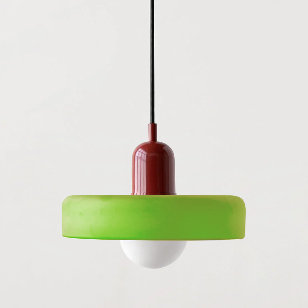 Lampe Suspendue Colorée dans le style Bauhaus - StiloGlas