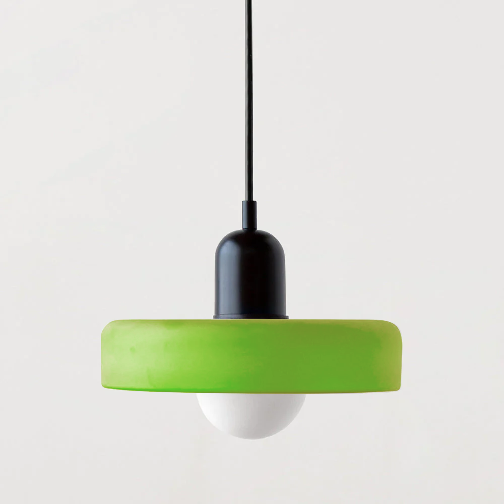 Lampe Suspendue Colorée dans le style Bauhaus - StiloGlas