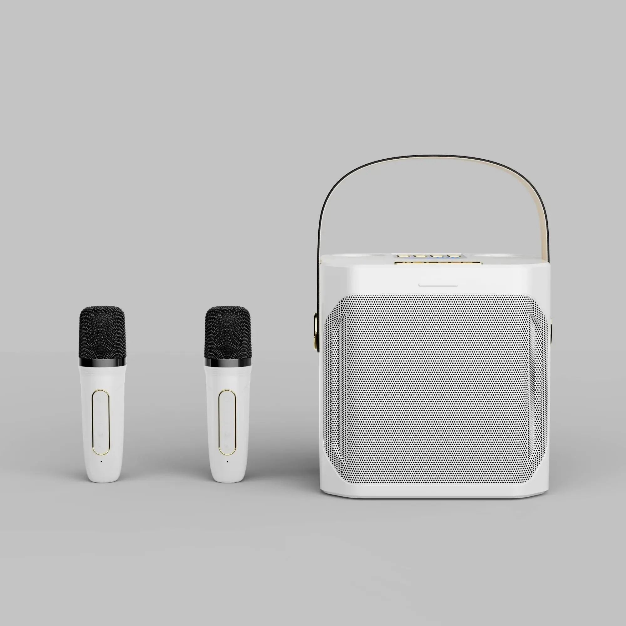 Enceinte Karaoke Bluetooth Portable Puissante - Surround 360°