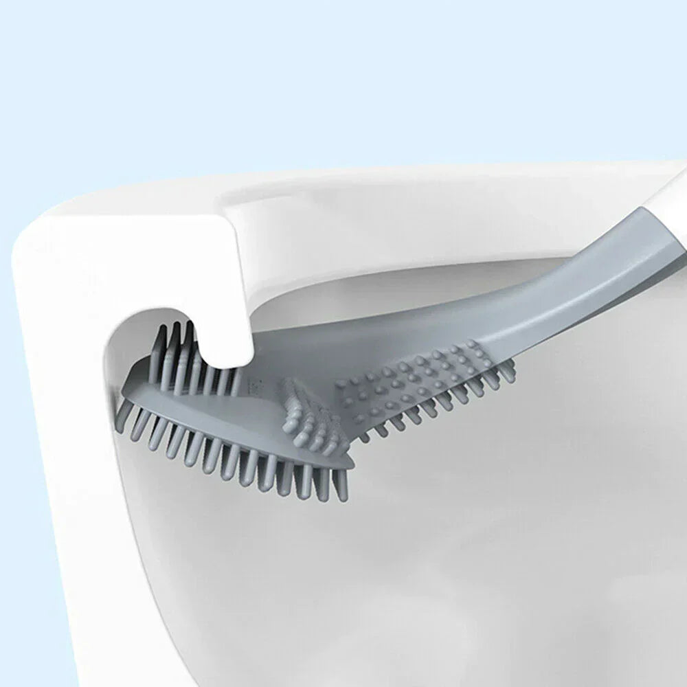SmartBrush Brosse de Toilette - Hygiénique & Innovante | Design en L