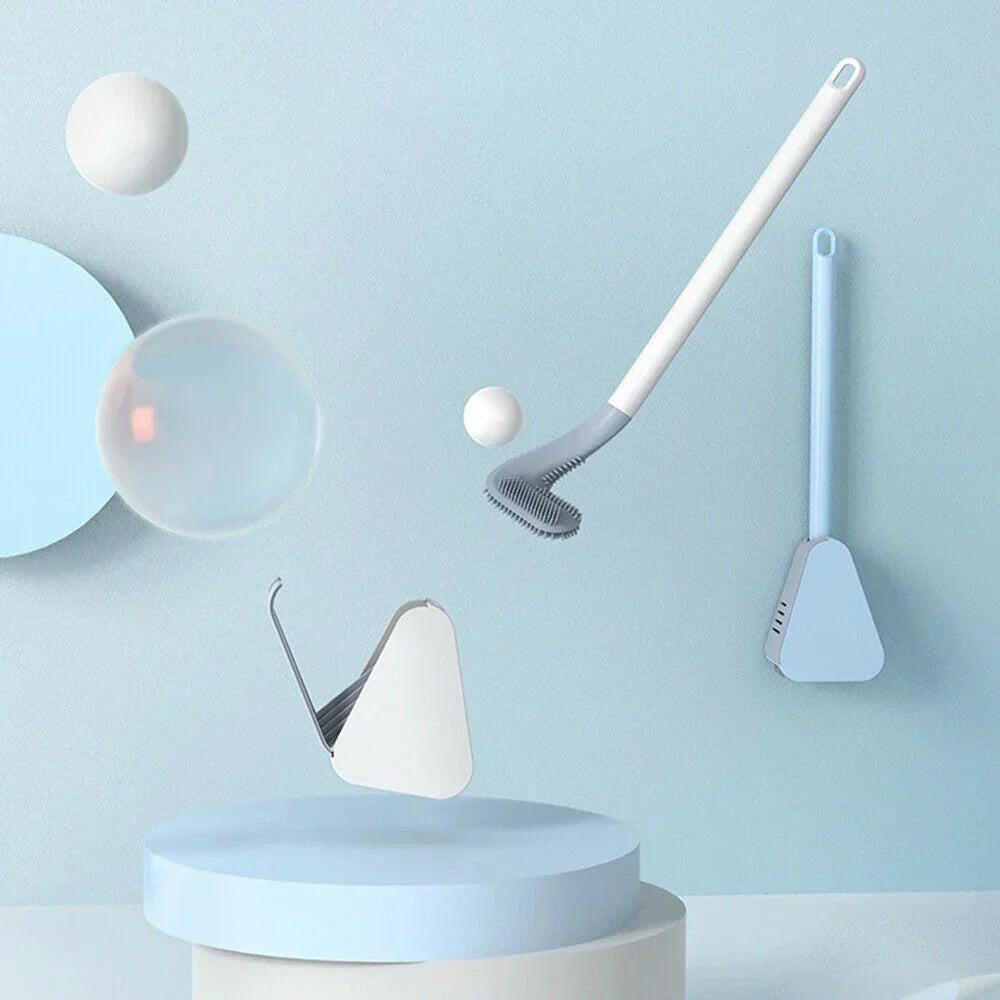 SmartBrush Brosse de Toilette - Hygiénique & Innovante | Design en L