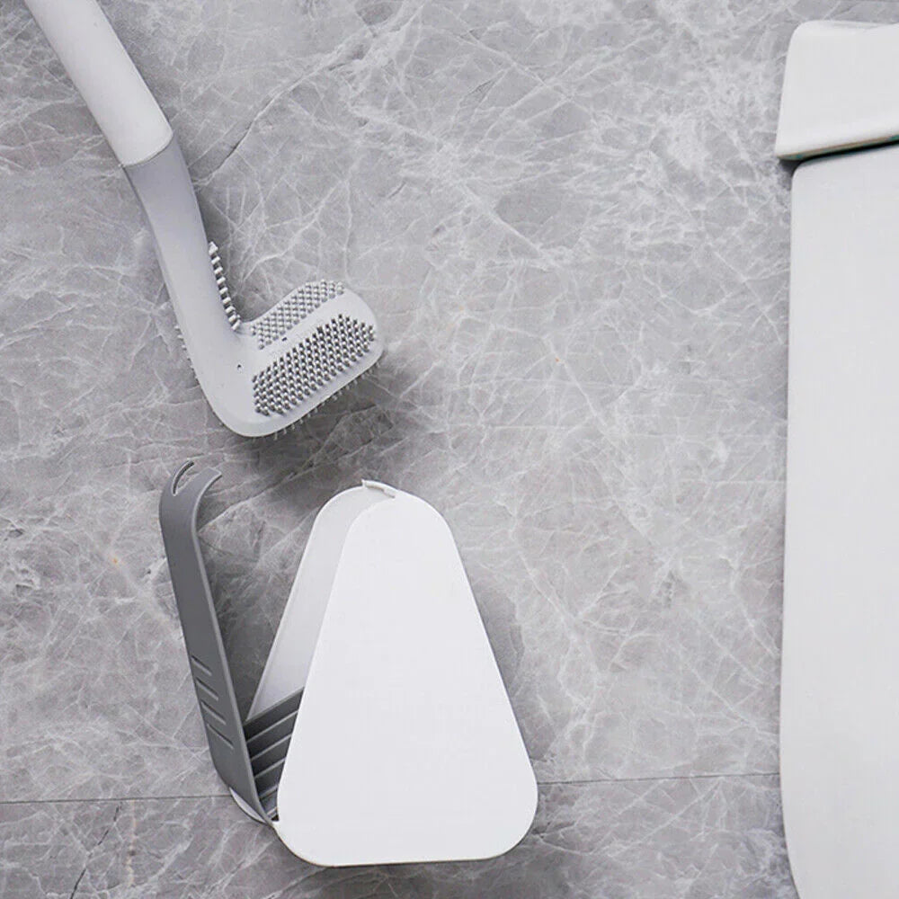 SmartBrush Brosse de Toilette - Hygiénique & Innovante | Design en L