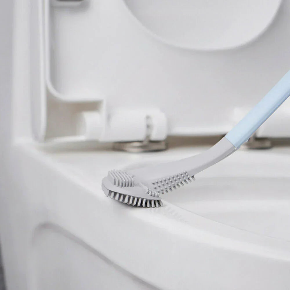 SmartBrush Brosse de Toilette - Hygiénique & Innovante | Design en L