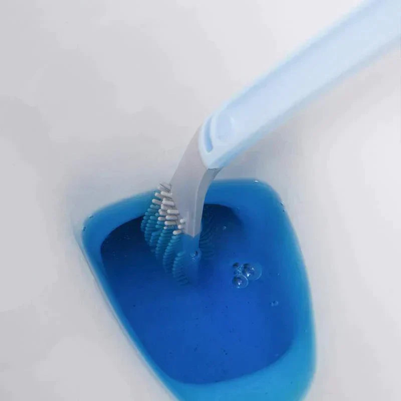 SmartBrush Brosse de Toilette - Hygiénique & Innovante | Design en L