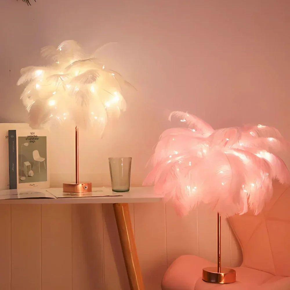 Lampe palmée Veer en style LumaPalm