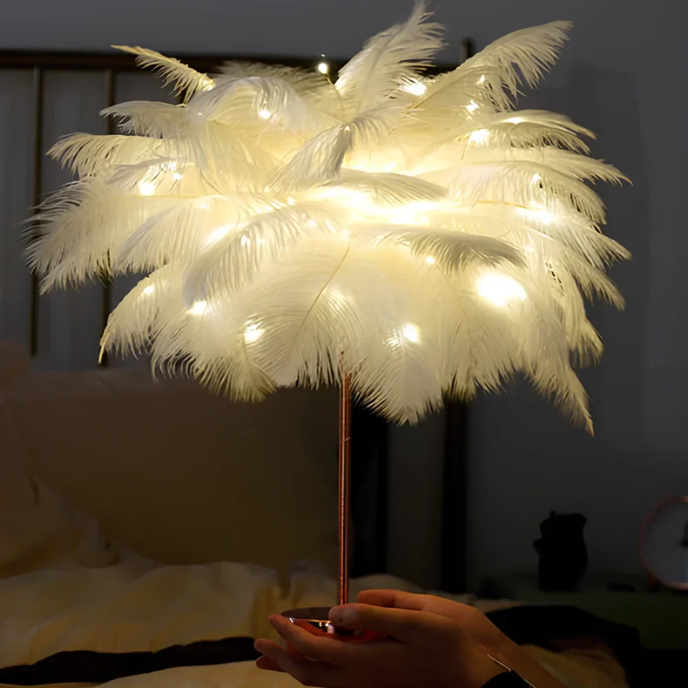 Lampe palmée Veer en style LumaPalm