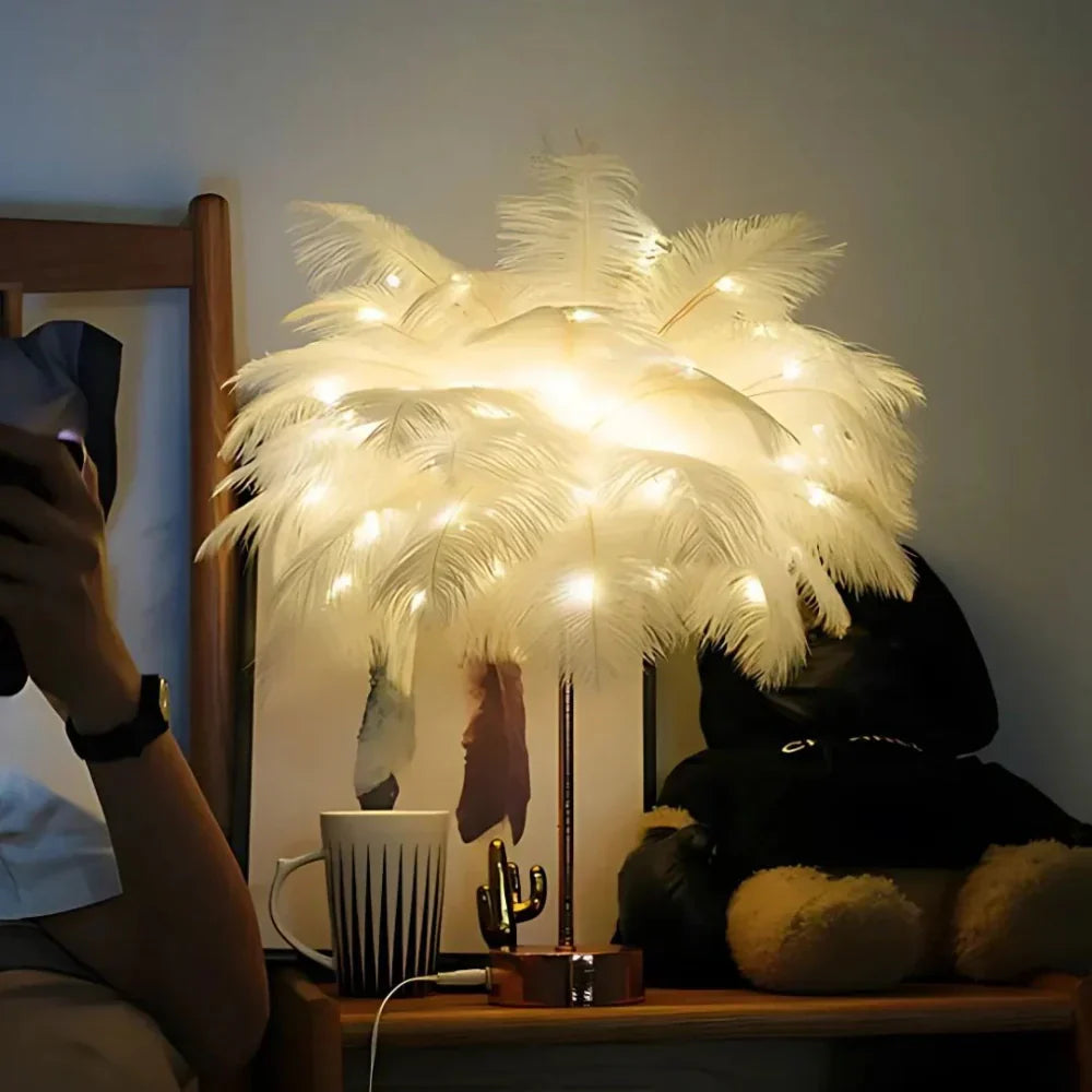 Lampe palmée Veer en style LumaPalm