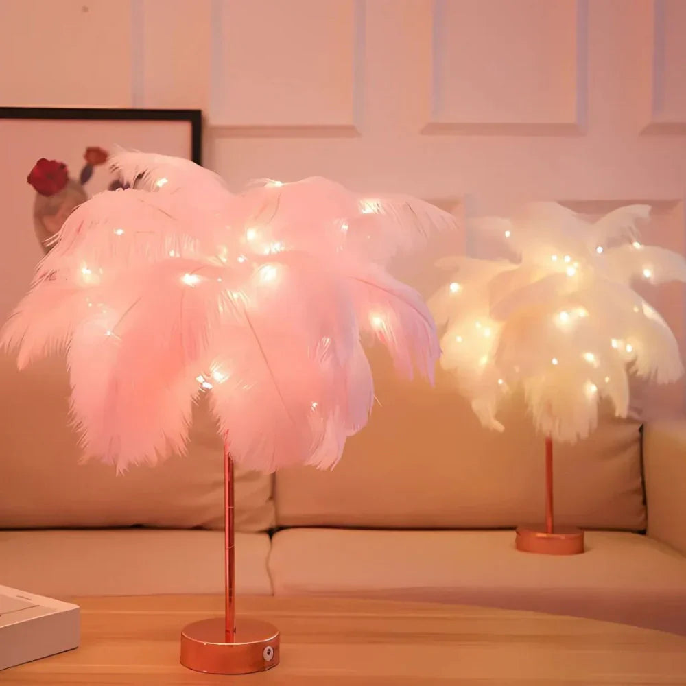 Lampe palmée Veer en style LumaPalm
