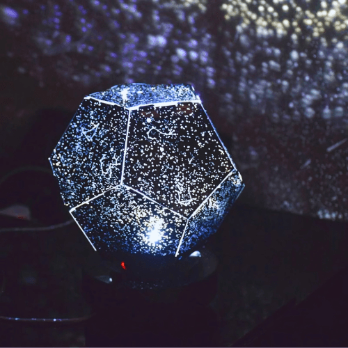 Lampe projetant un ciel étoilé avec un spectacle de lumières magique - Lunexa