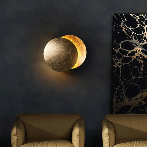 Lampe murale avec Éclat Magique de Lune - Lunora