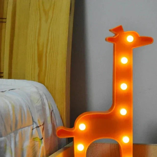 Lampe de table avec motif animal - WildGlow