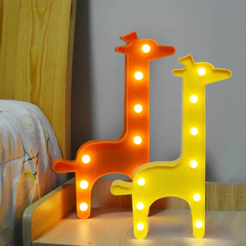 Lampe de table avec motif animal - WildGlow