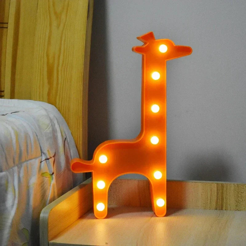 Lampe de table avec motif animal - WildGlow
