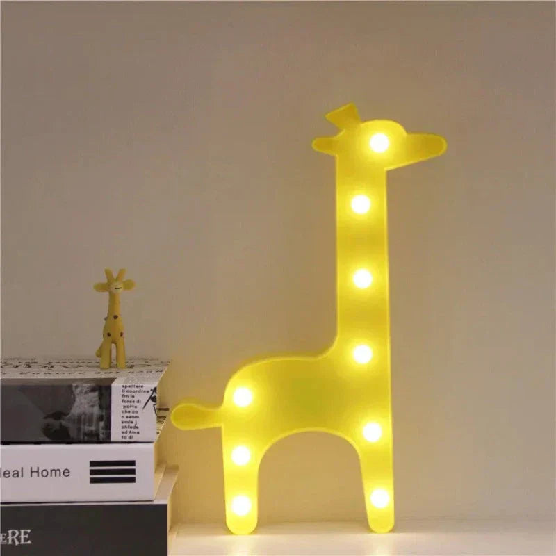 Lampe de table avec motif animal - WildGlow