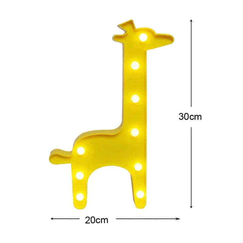 Lampe de table avec motif animal - WildGlow