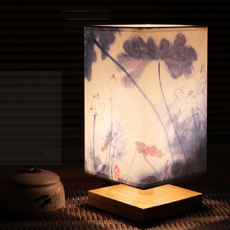 Lampe de table LED Japonais-Scandinave