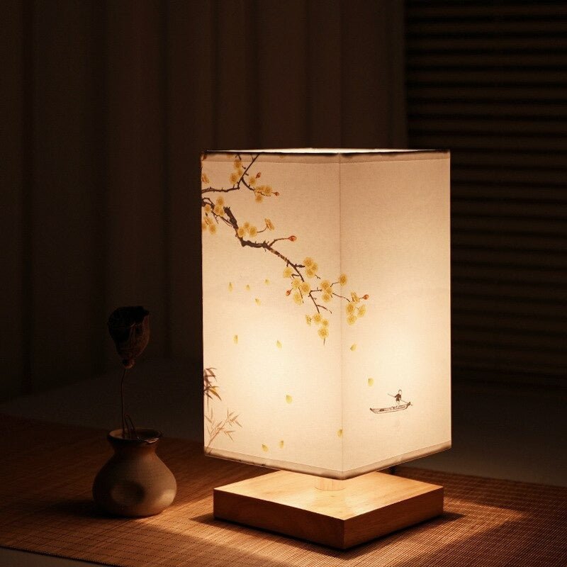 Lampe de table LED Japonais-Scandinave