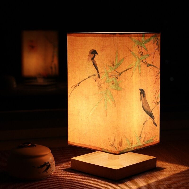 Lampe de table LED Japonais-Scandinave