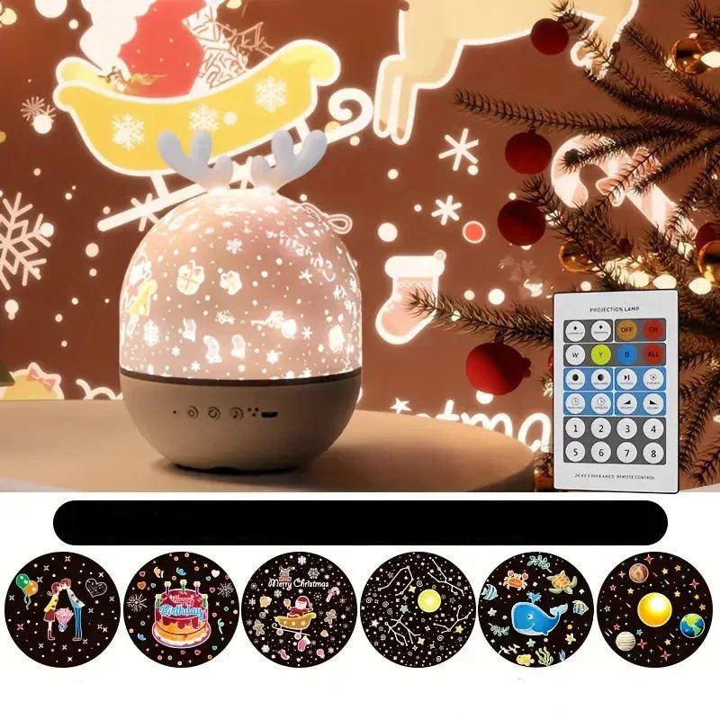Lampe de nuit projecteur d'étoiles - Lumière de rêve