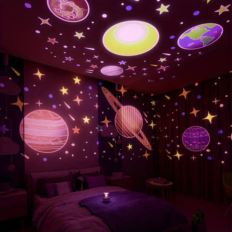 Lampe de nuit projecteur d'étoiles - Lumière de rêve