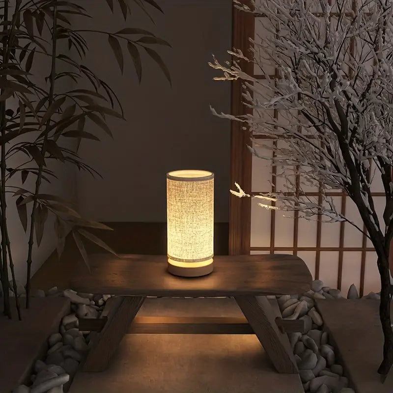 Lampe de nuit en lin - LinoGlow