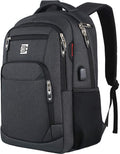 Sac à dos mince anti-vol pour ordinateur portable avec port de charge USB