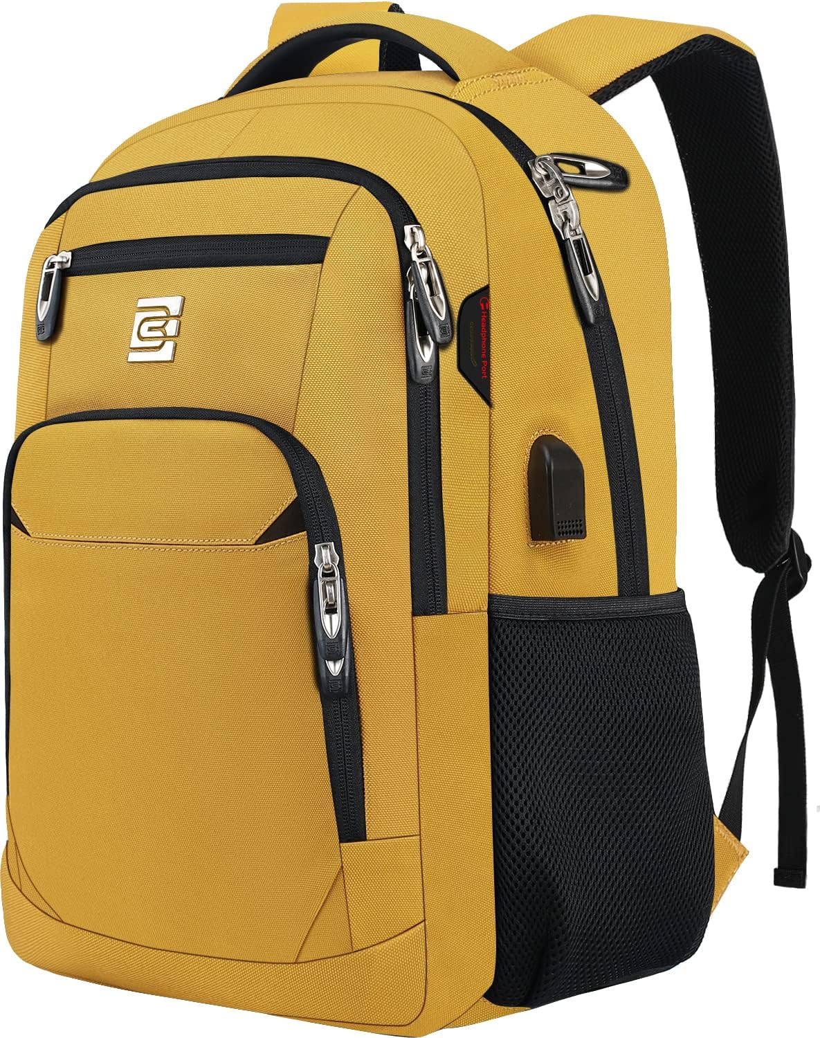 Sac à dos mince anti-vol pour ordinateur portable avec port de charge USB