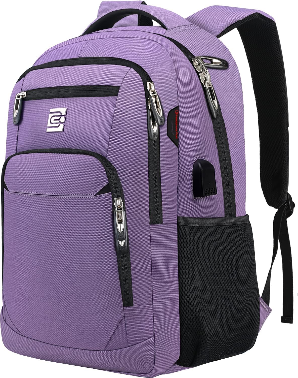 Sac à dos mince anti-vol pour ordinateur portable avec port de charge USB