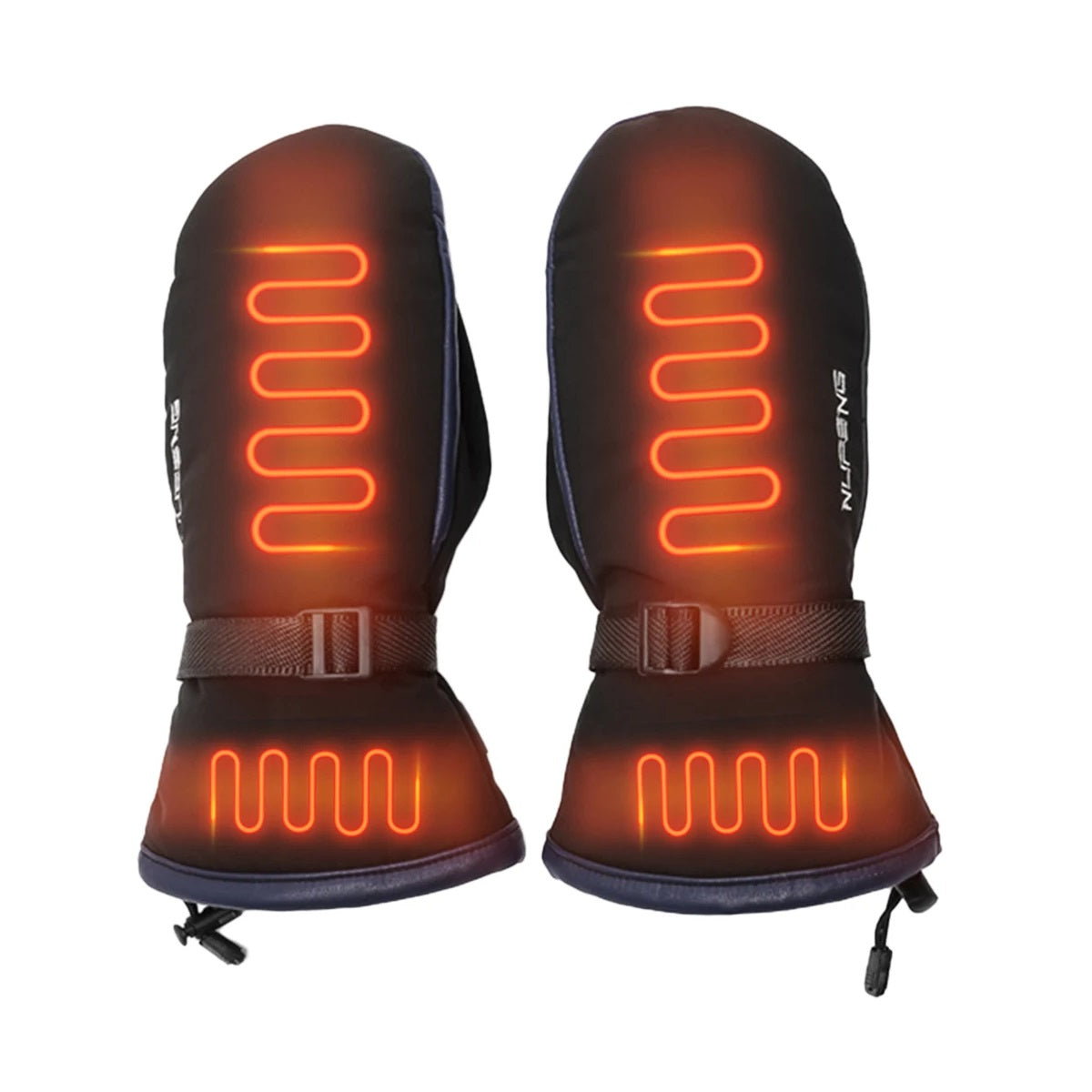 Skanto | Gants chauffants USB-électriques | Plug-and-play, chauffage double face, design imperméable, adapté pour le ski, la randonnée et la protection hivernale quotidienne