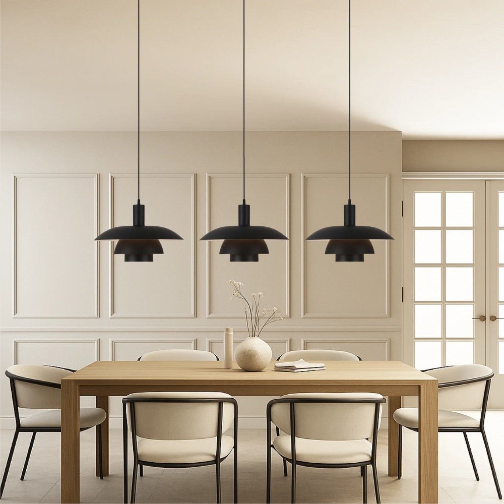 Lustre Moderne Superposé
