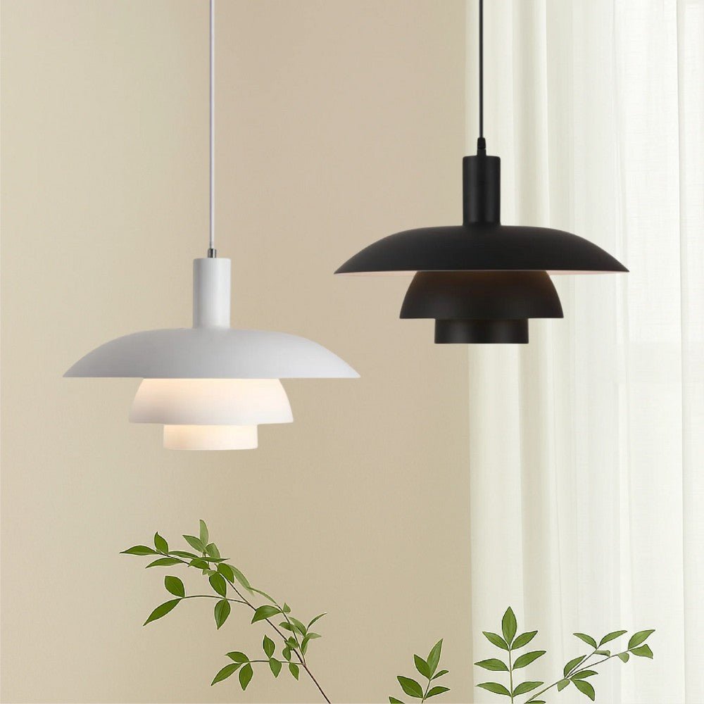 Lustre Moderne Superposé