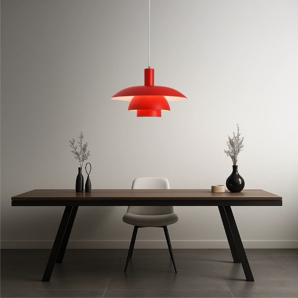 Lustre Moderne Superposé