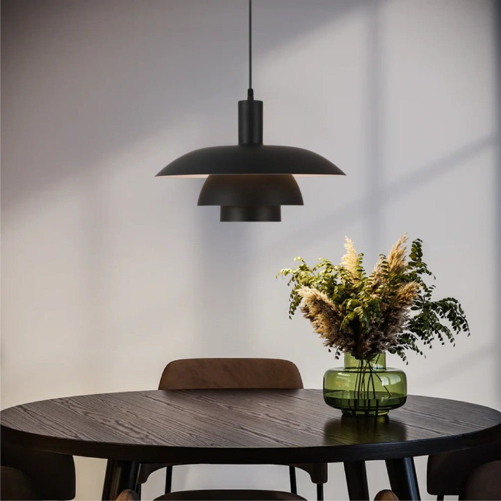Lustre Moderne Superposé